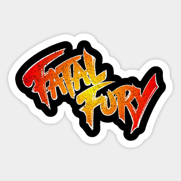 Fatal Fury Neo Geo Sticker by Super Retro City